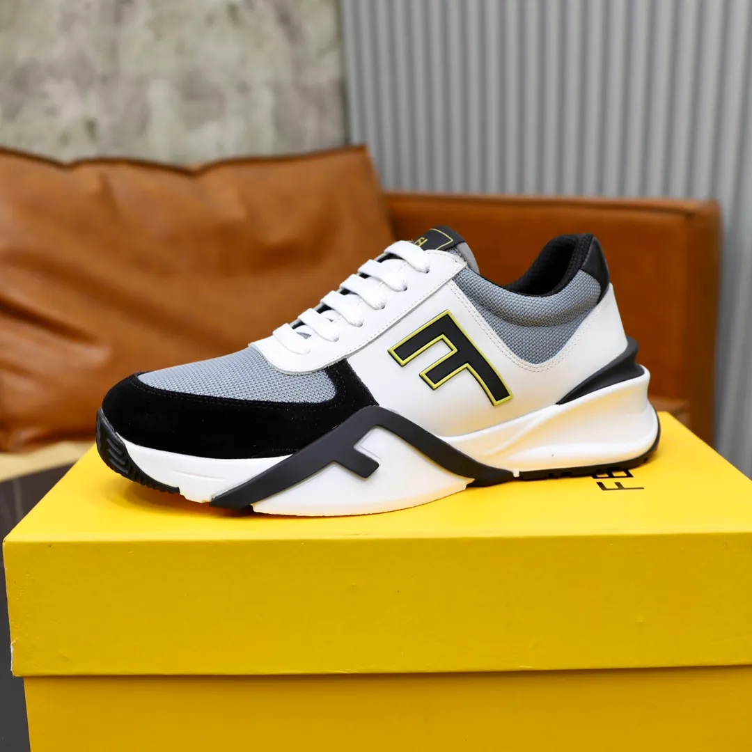 Men's men's shoes 290🔥Brand: FENDI Size: 38-44 (45, 46 customized) Grade: Original quality High version Material: Imported cowhide ➕ High-quality and comfortable lining Original lightweight non-slip outsole Style category: Travel Fashion casual shoes Versatile trend